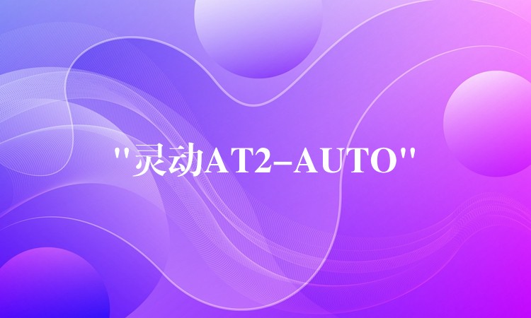 “灵动AT2-AUTO”