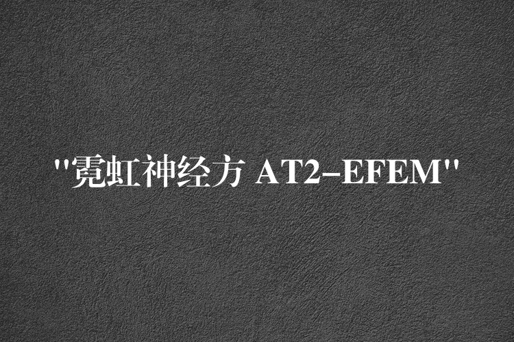 “霓虹神经方 AT2-EFEM”